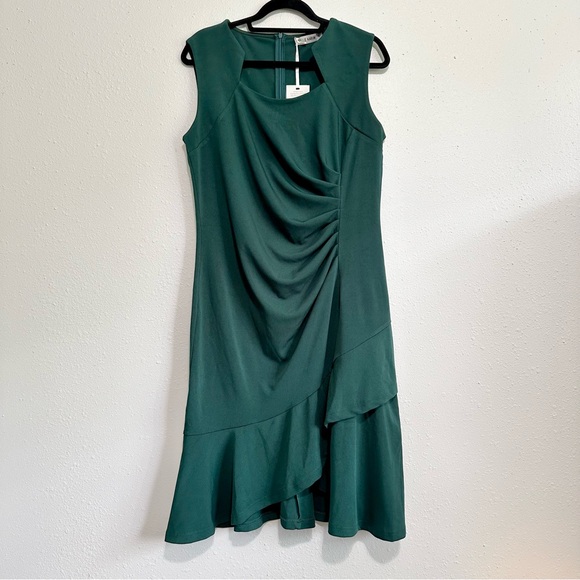 GRACE KARIN Bodycon Dress Slim Fit Cross Over Fishtail Sheath Pencil Dress - Picture 2 of 14